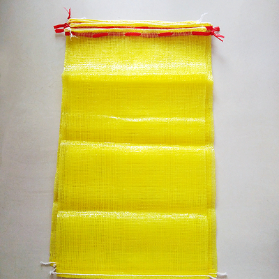 Tubular Mesh Bags With rope+overlock