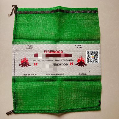 Green Firewood Bag