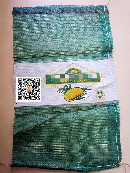 potatoes green mesh bag